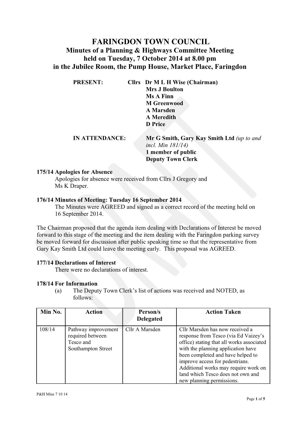 Faringdon Town Council