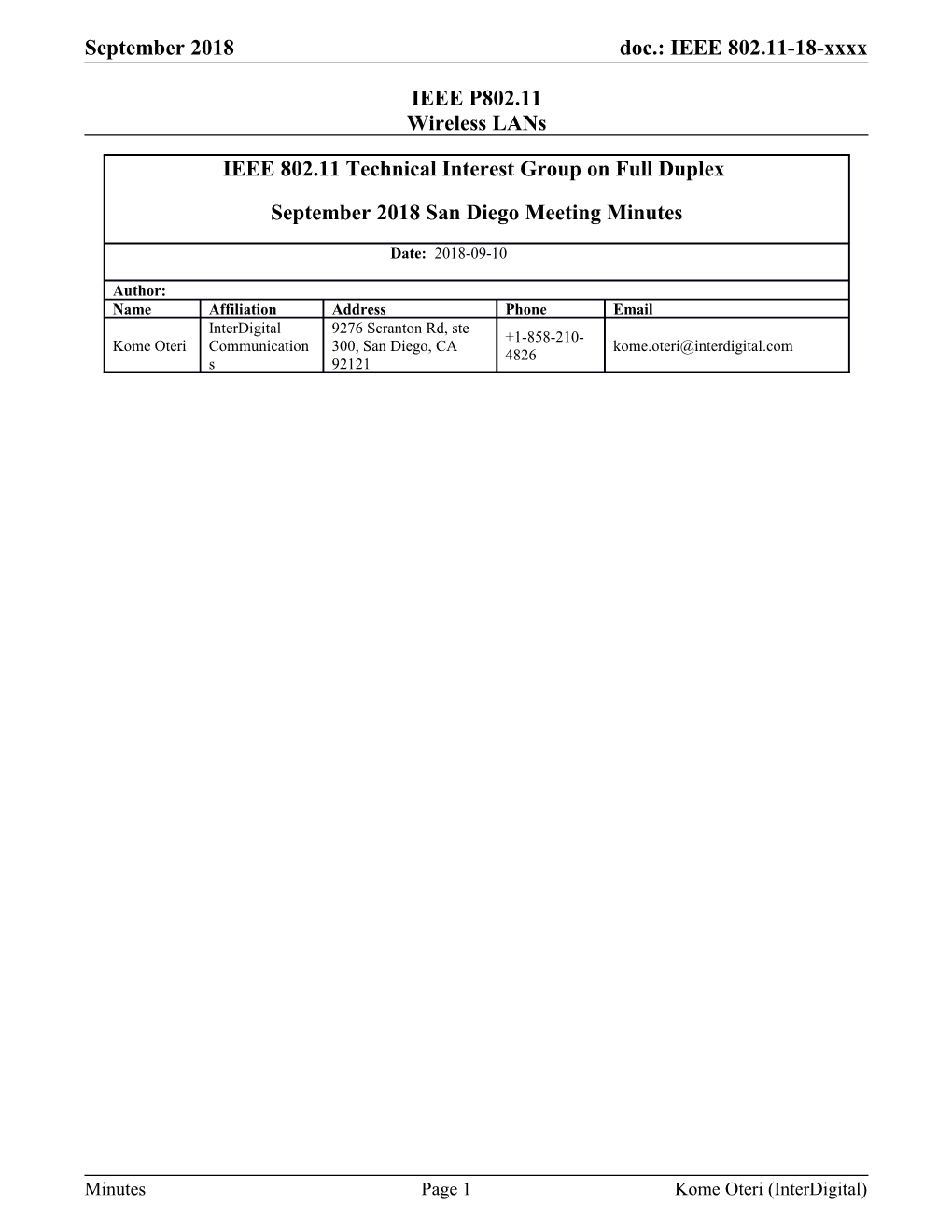 Doc.: IEEE 802.11-18-Xxxx