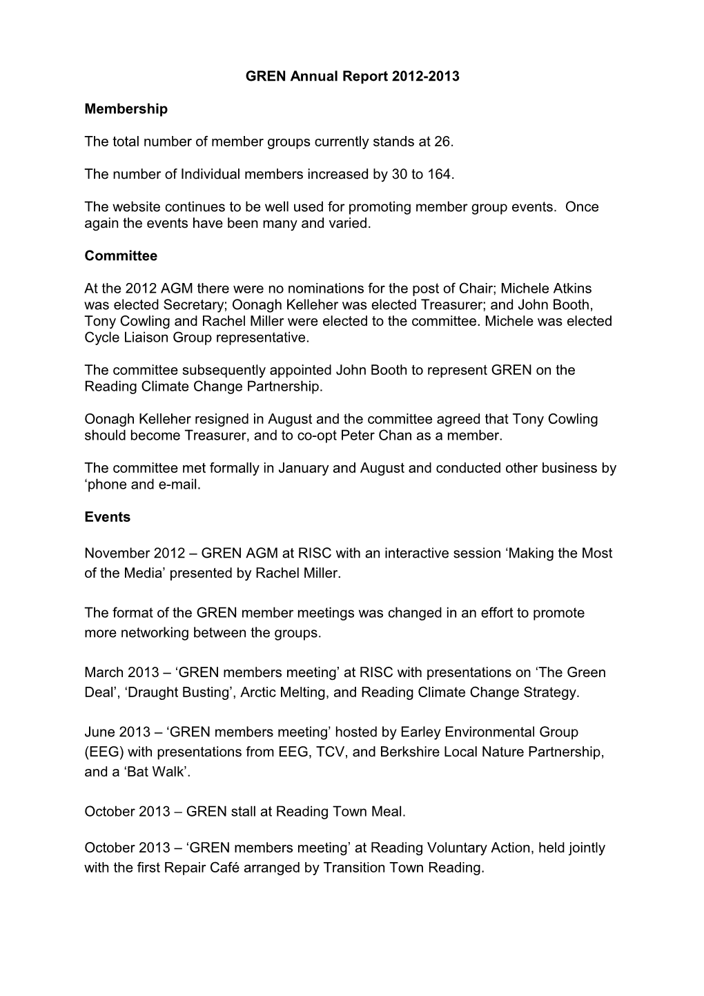 GREN Annual Report 2011-2012