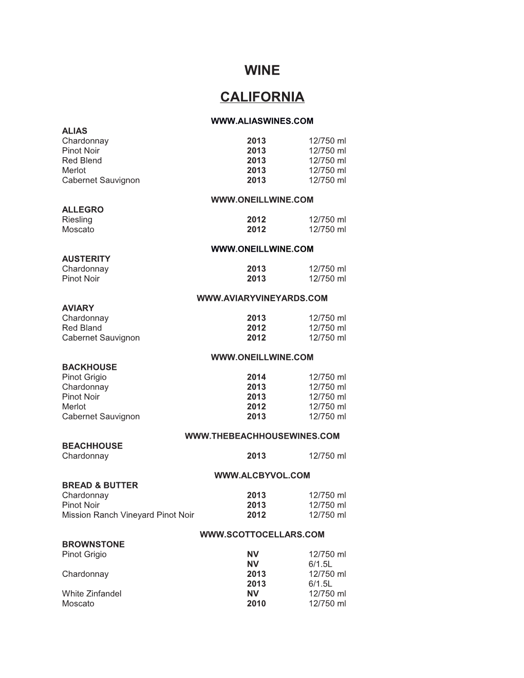 Cabernet Sauvignon 2013 12/750 Ml