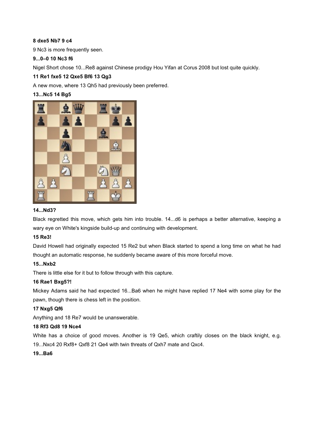 London Chess Classic 2010: Round 1