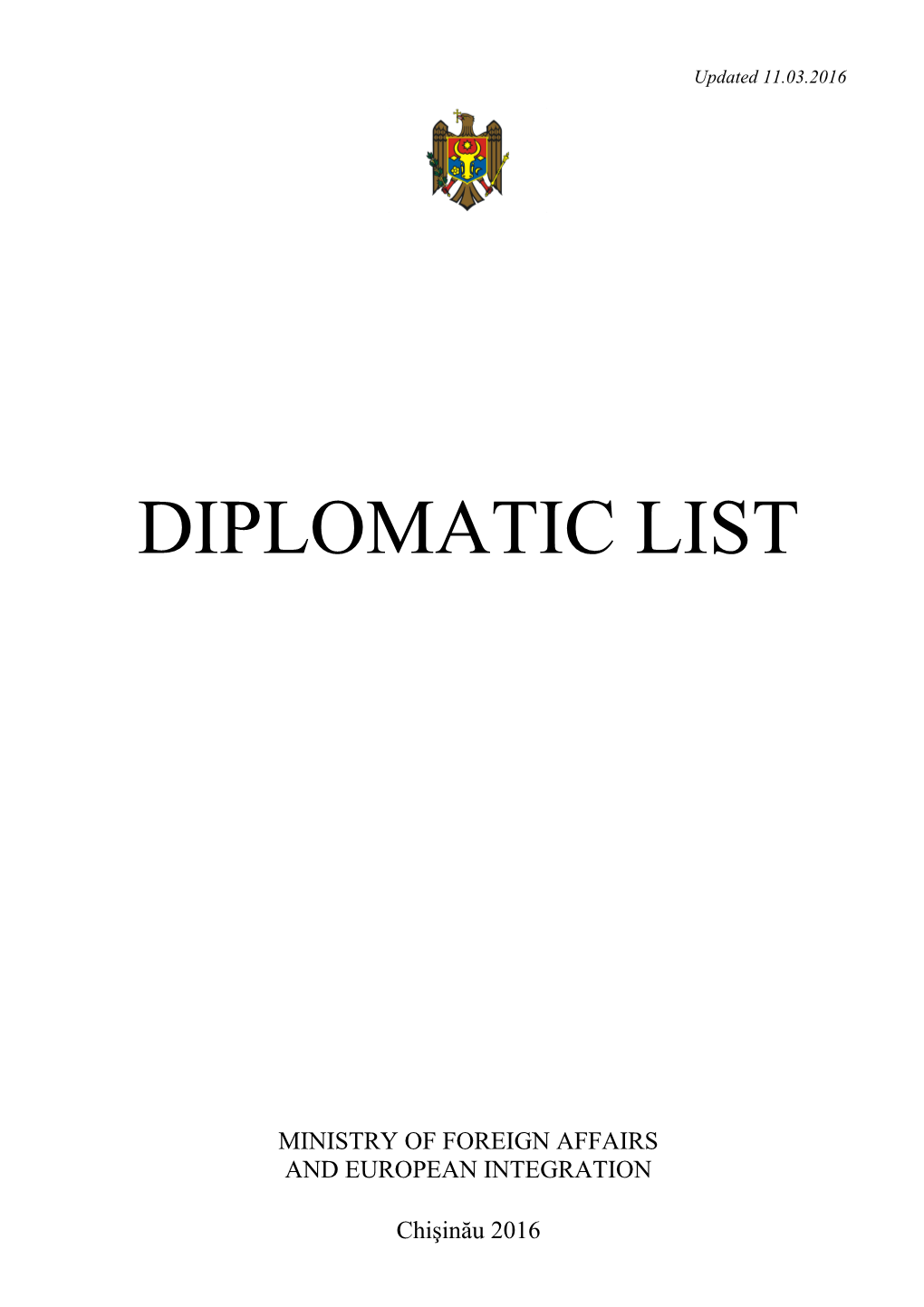 Diplomatic List s1