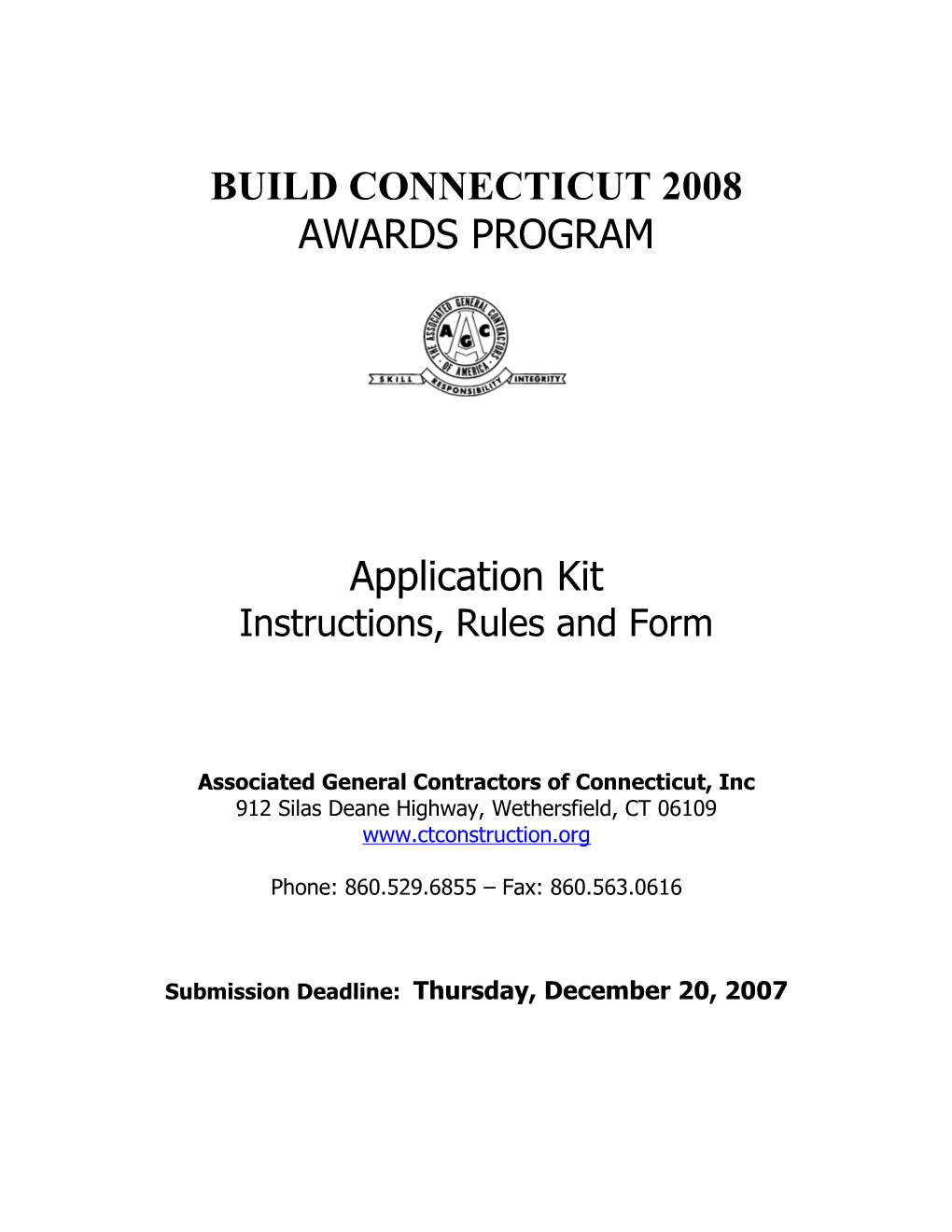 Build Connecticut 2008