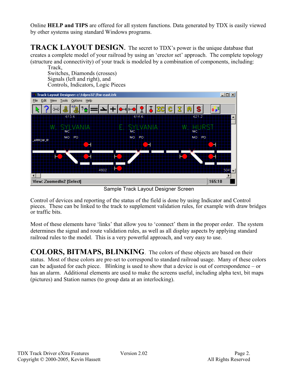 TDX Brochure with Alarms, Train Graph