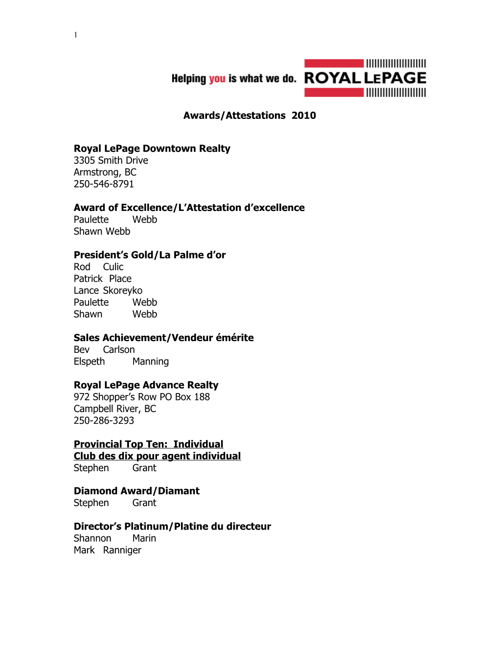 Royal Lepage Downtown Realty