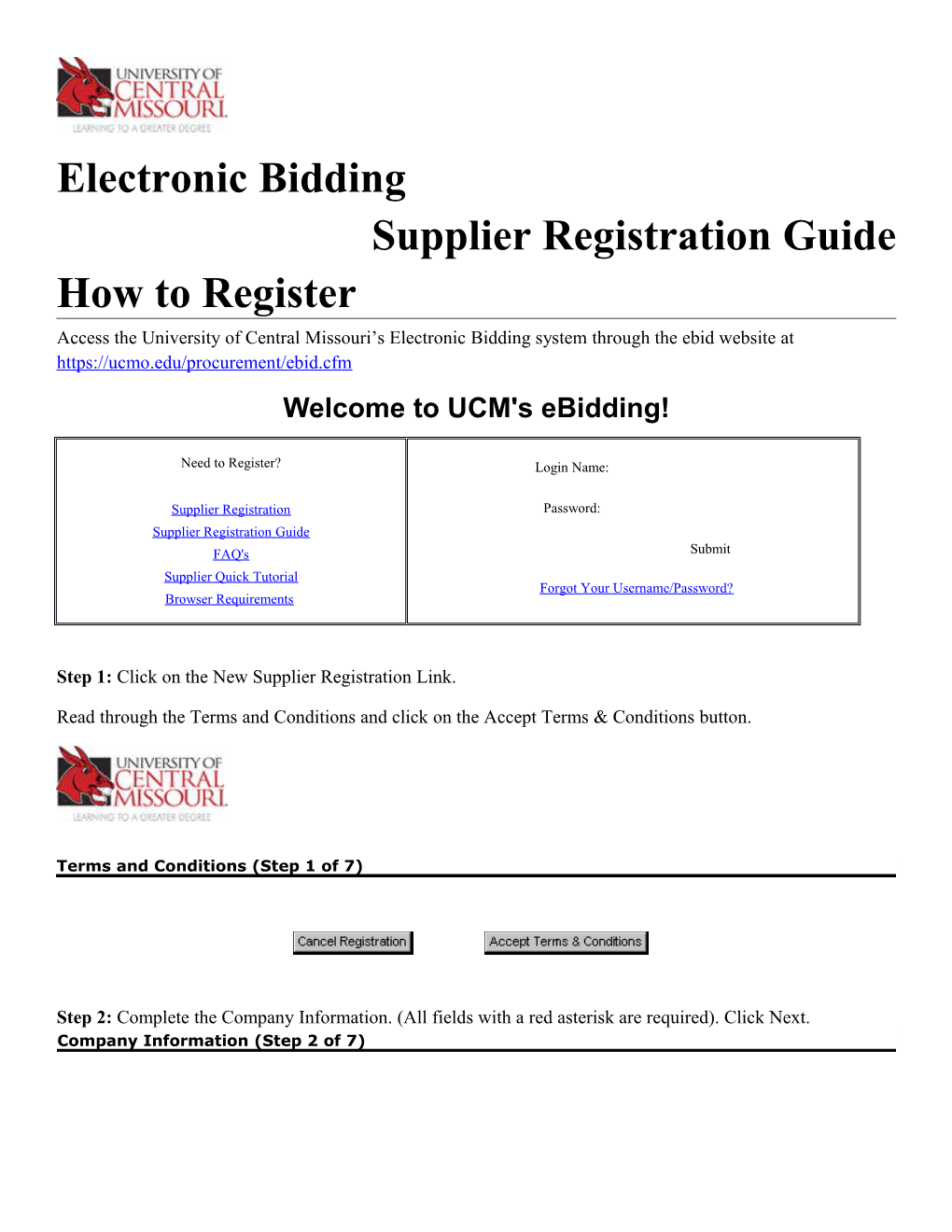 Electronic Bidding