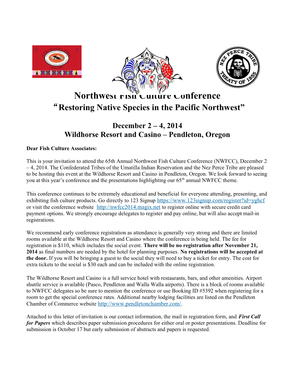 Northwest Fish Culture Conference