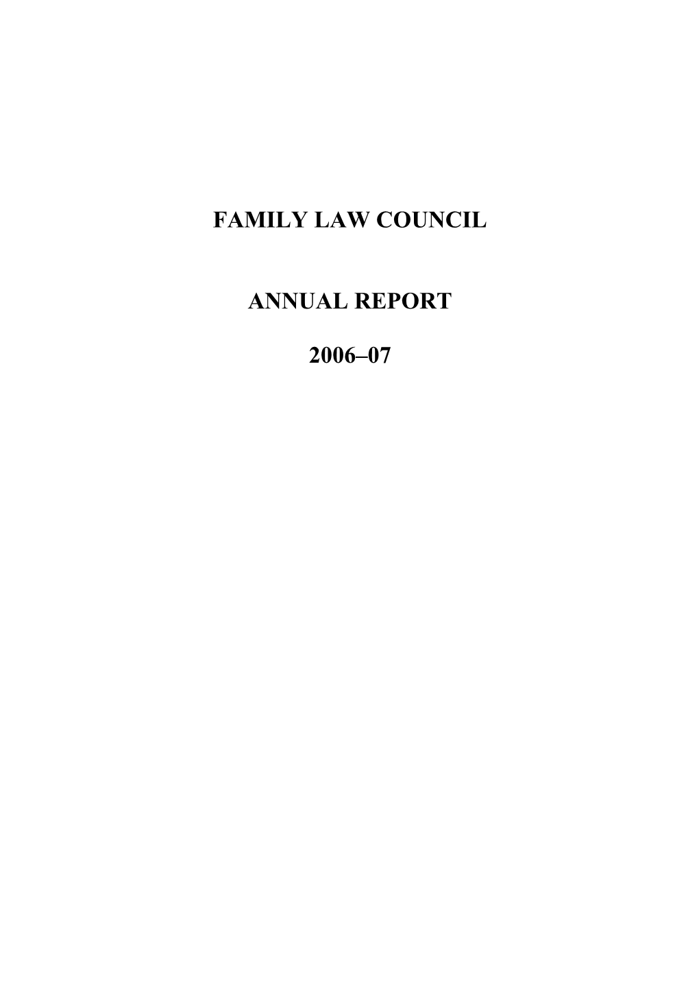 Family Law Council s1