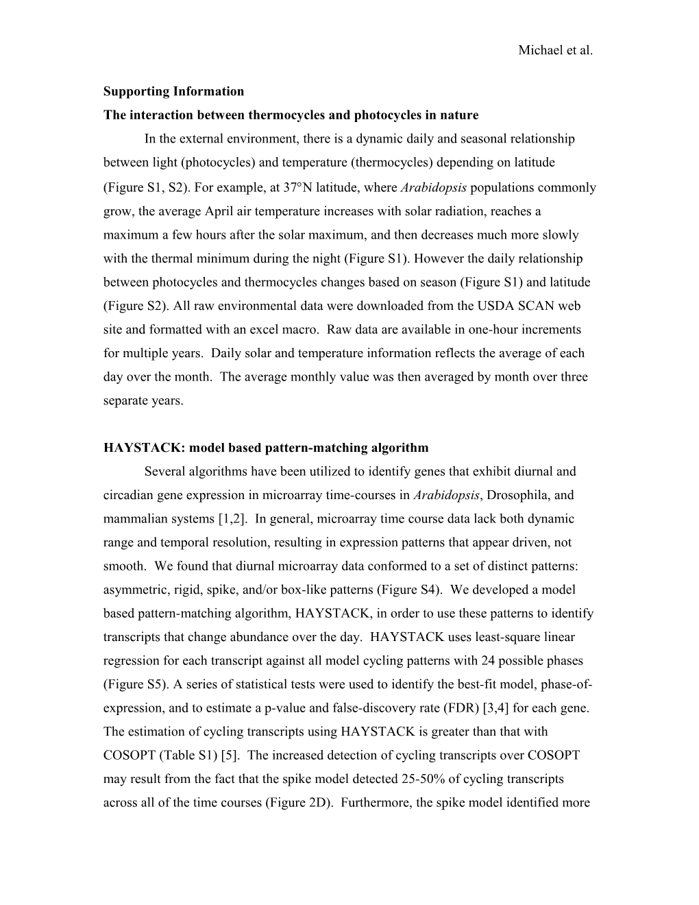 The Interaction Between Thermocycles and Photocycles in Nature