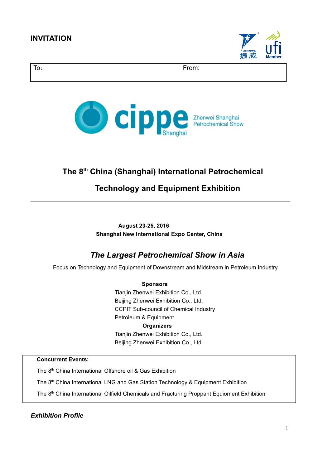 The 8Th China (Shanghai) International Petrochemical