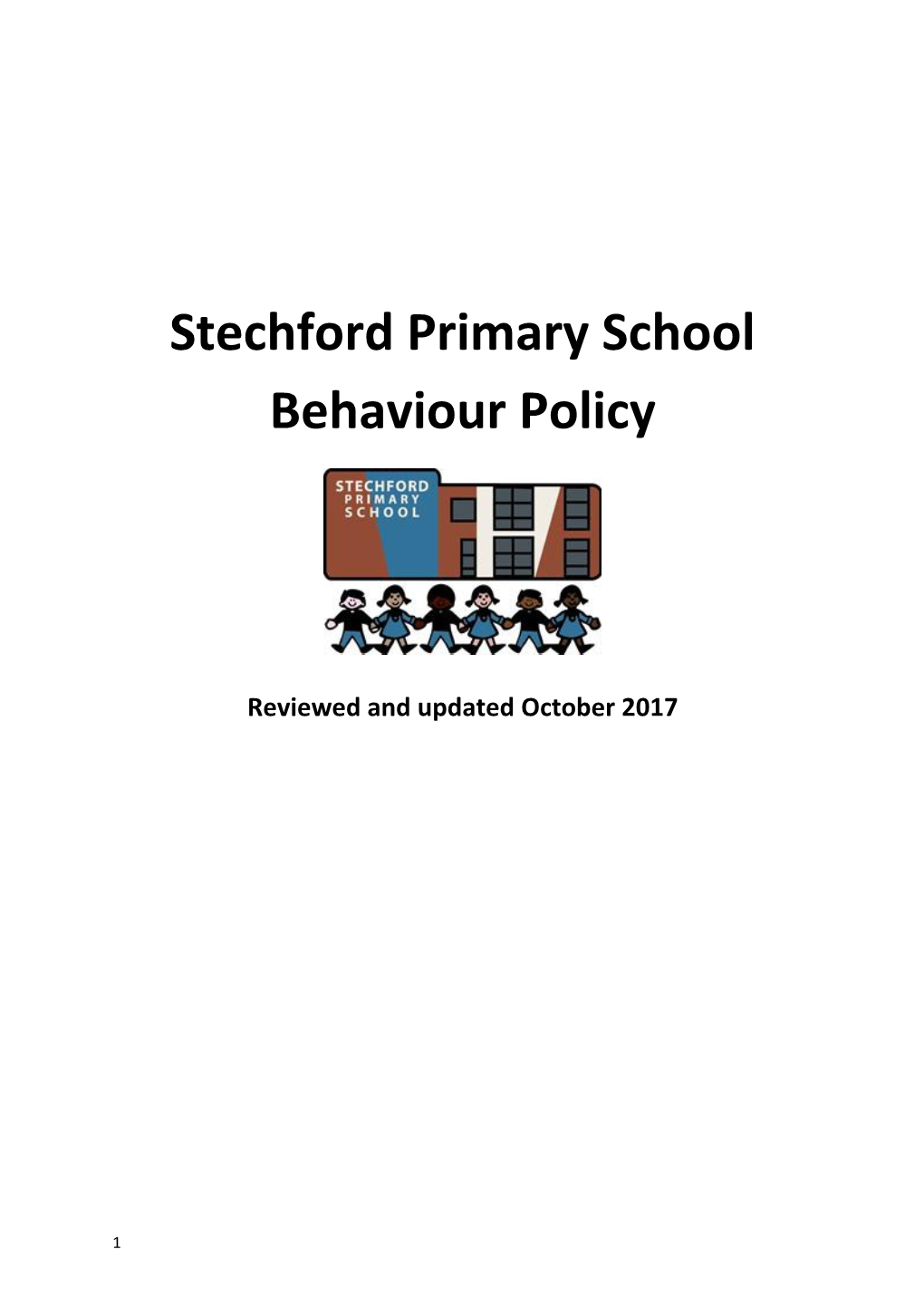 Stechford Primary School Behaviour Policy