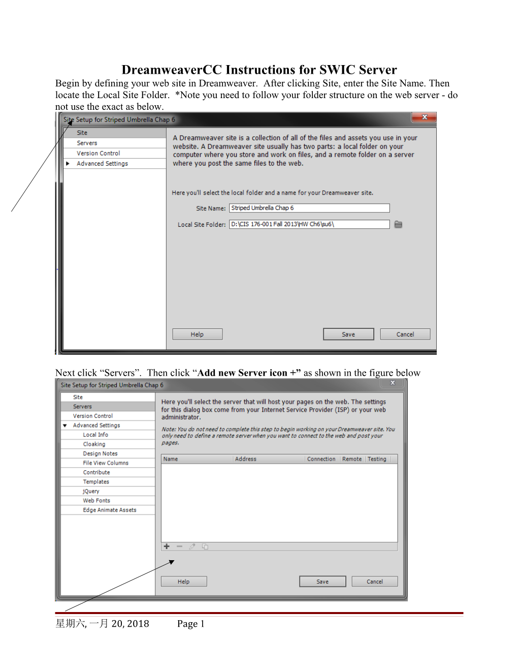 When You Set up Site Management for Ftp, This Is How You Fill in the Screen