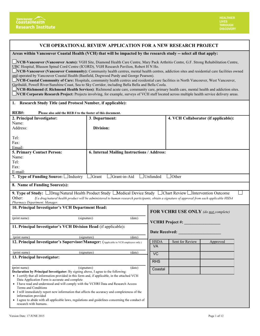 14. VCH-Vancouver (Vancouver Acute)