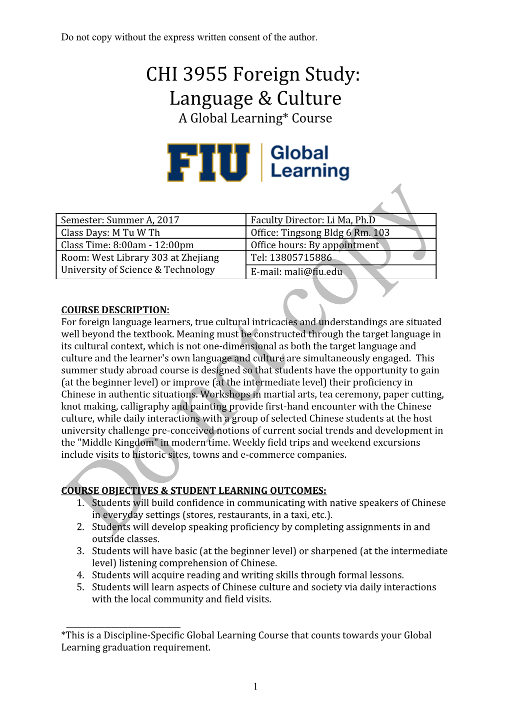 Florida International University s1