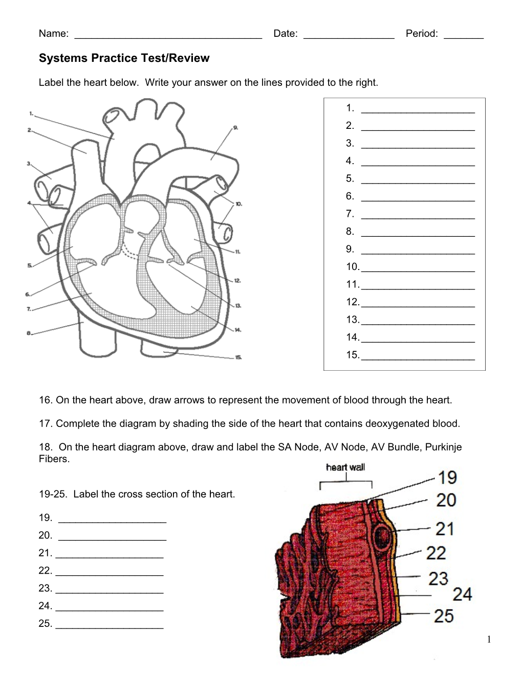 Systems Practice Test/Review