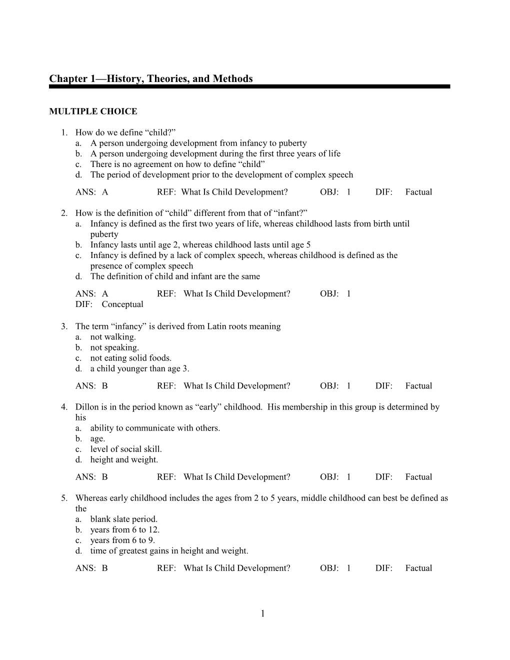 Chapter 1 History, Theories, and Methods