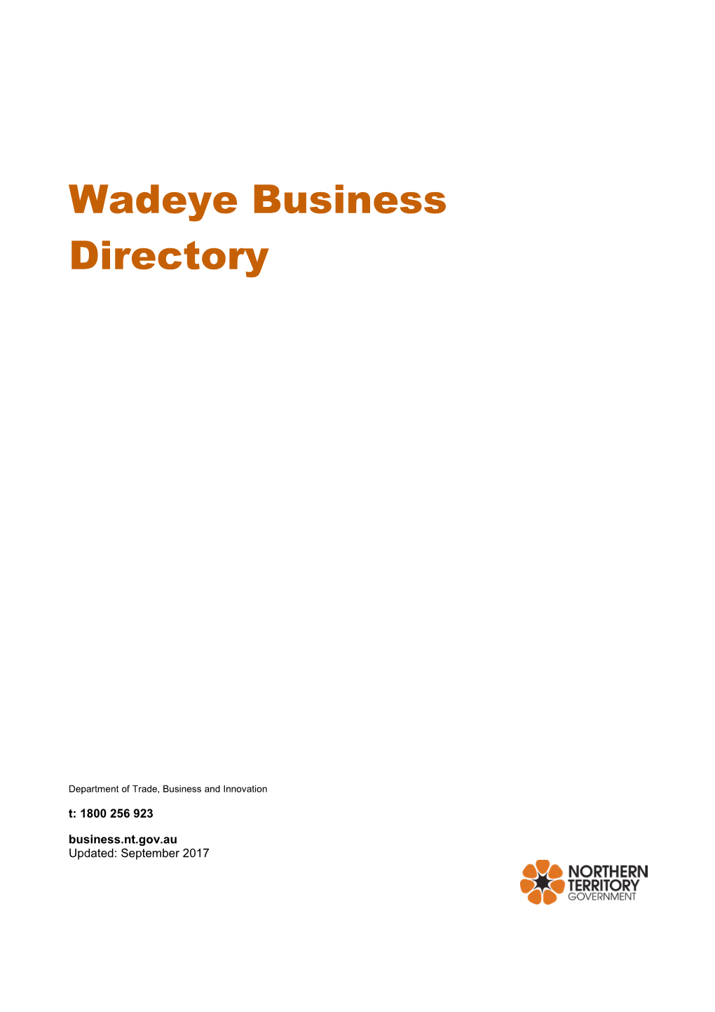Wadeye Business Directory