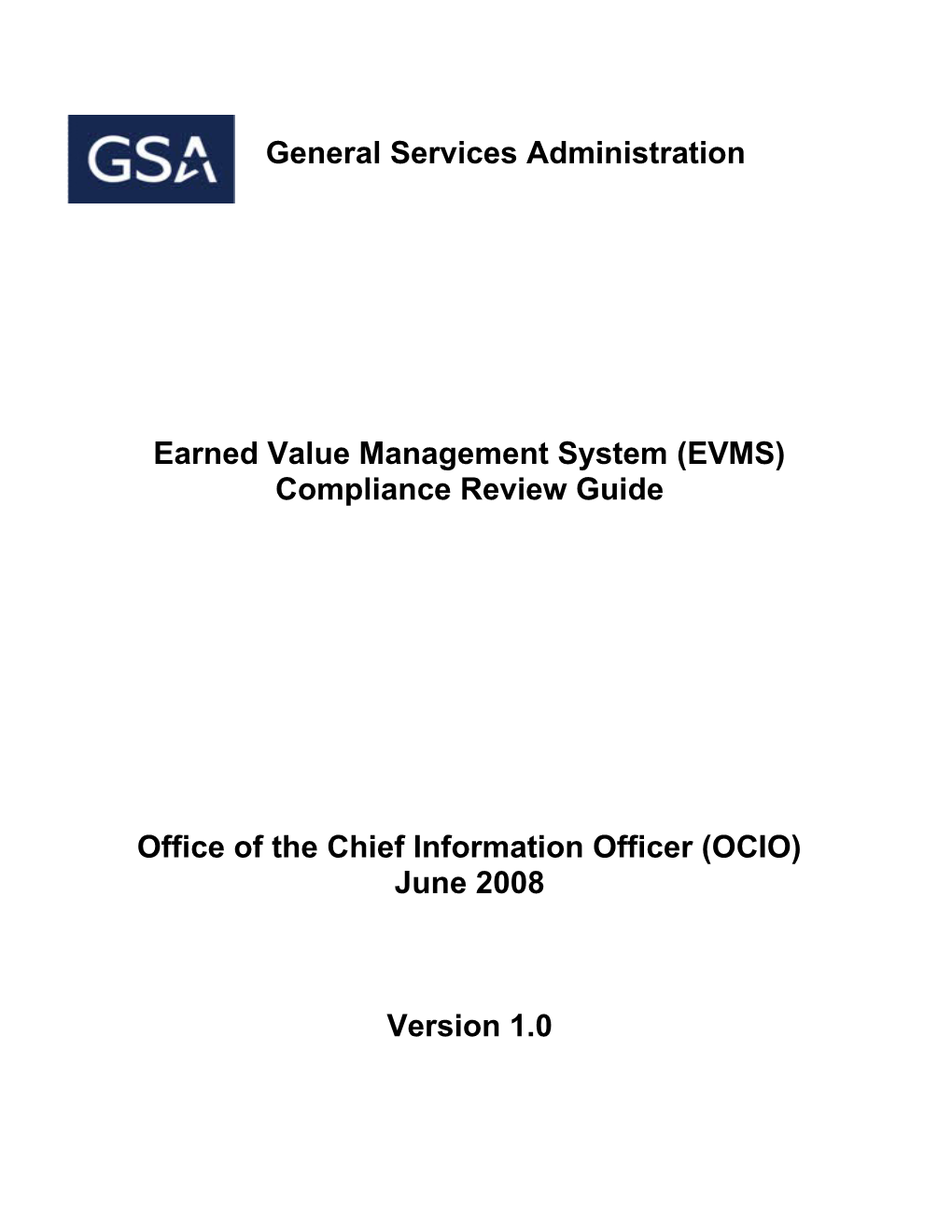 Earned Value Management System