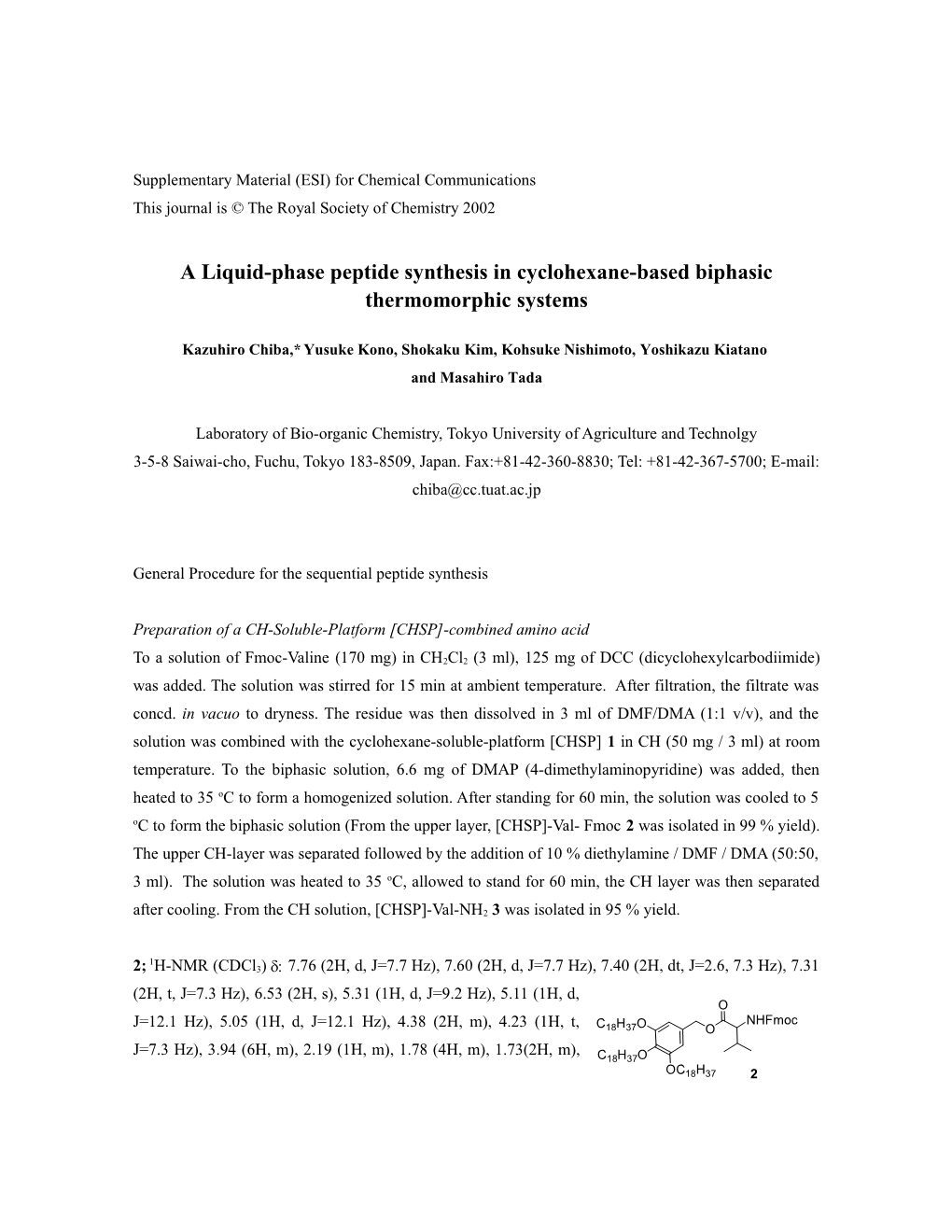 Supplementary Material (ESI) for Chemical Communications s7