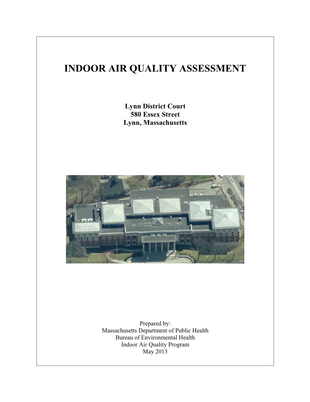 Indoor Air Quality Assessment s13