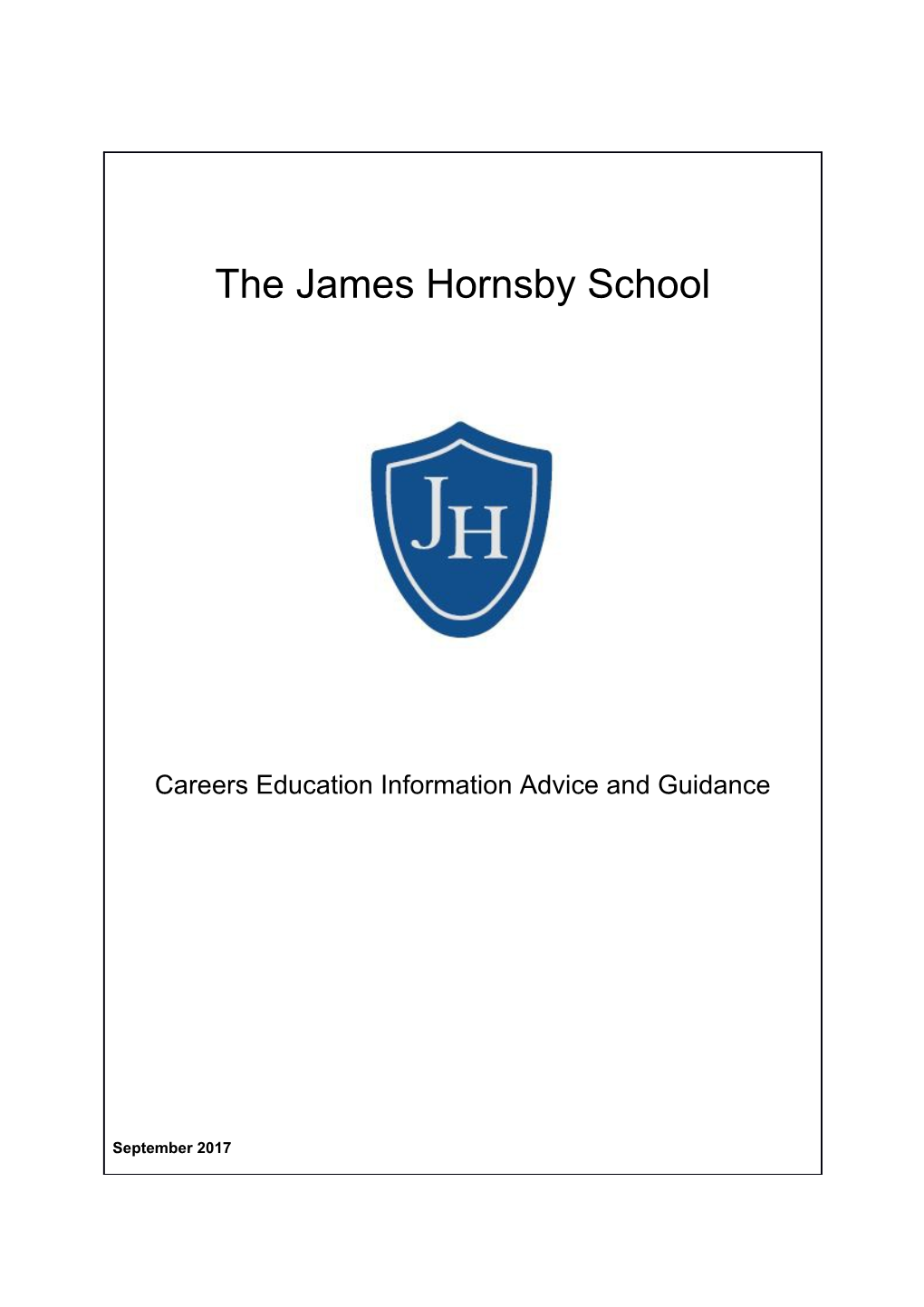 Careers Education Information Advice and Guidance Policy