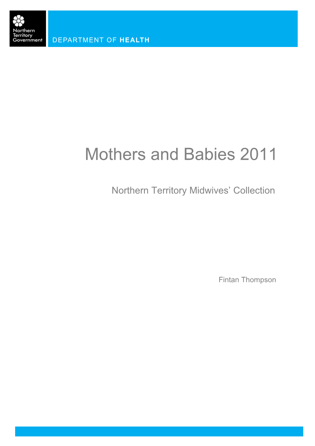 Northern Territory Midwives Collection