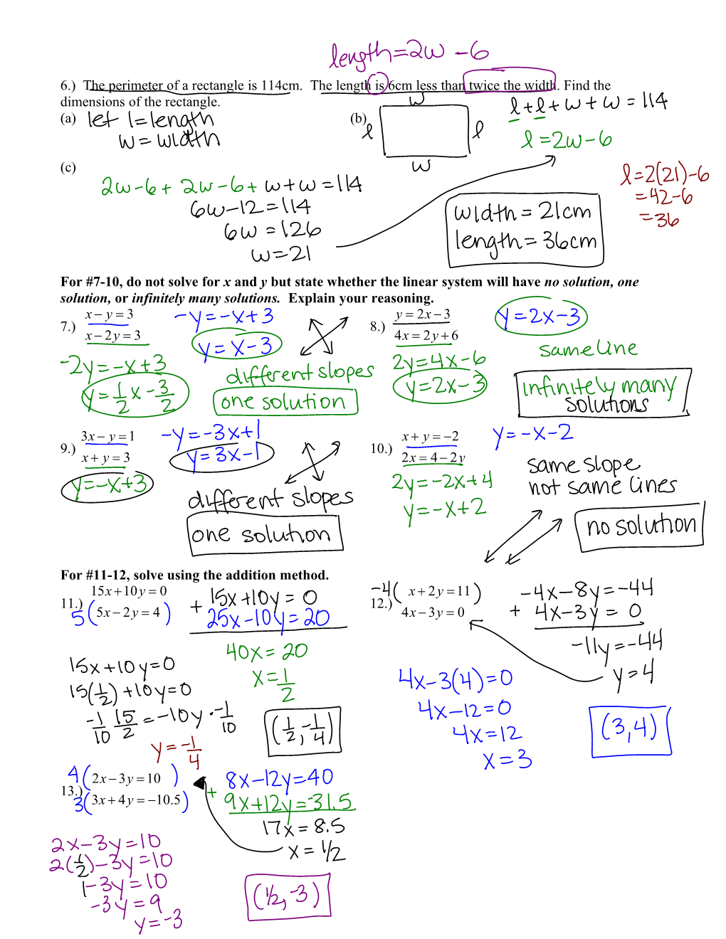 Algebra 1 Chapter 6 Study Guide