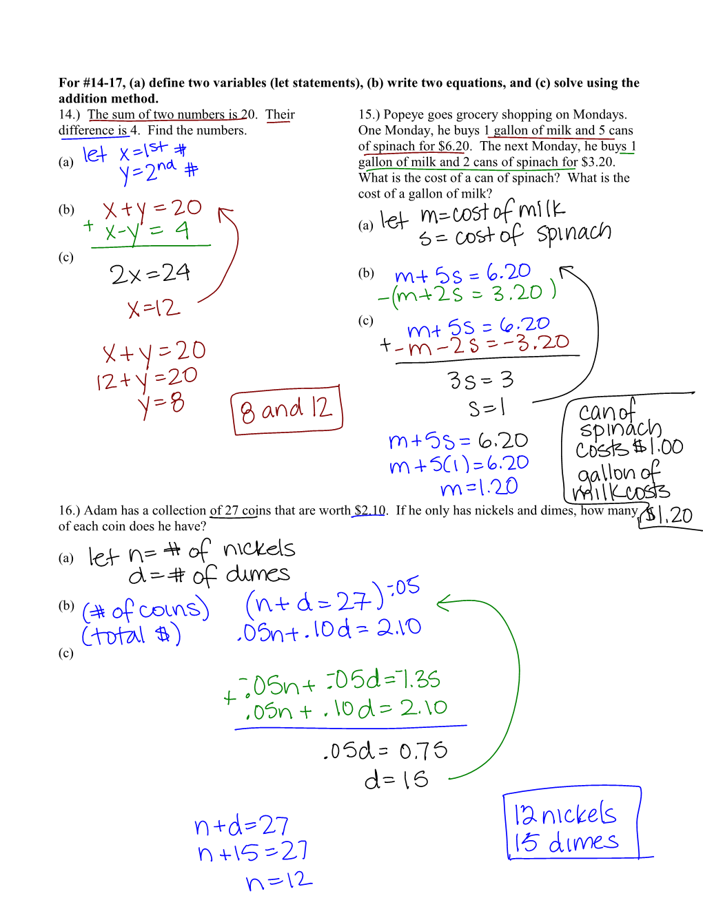 Algebra 1 Chapter 6 Study Guide