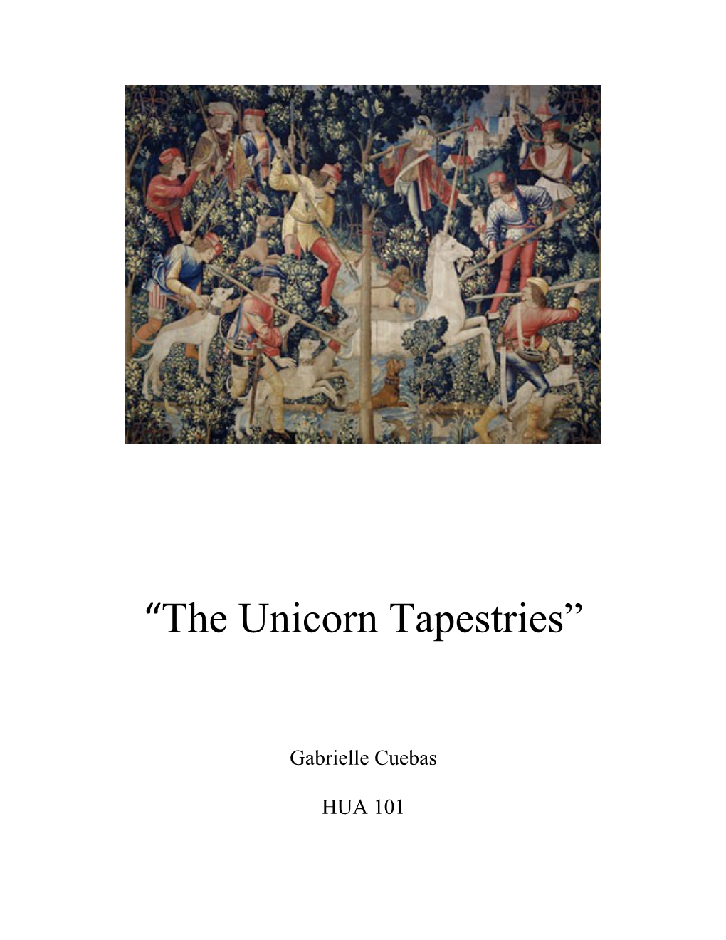 The Unicorn Tapestries