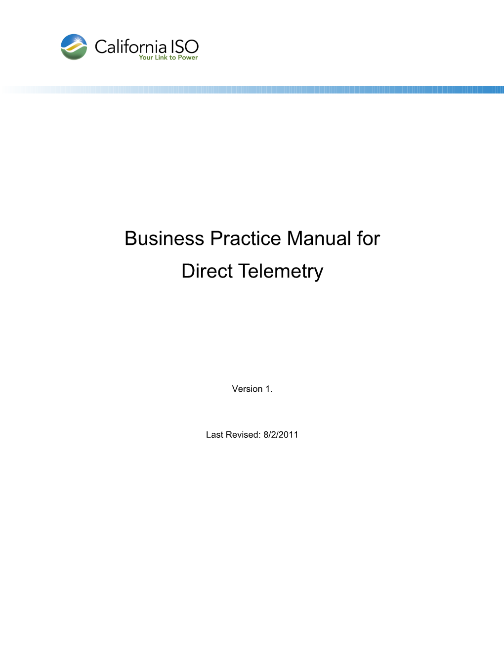 Business Practice Manual For s2