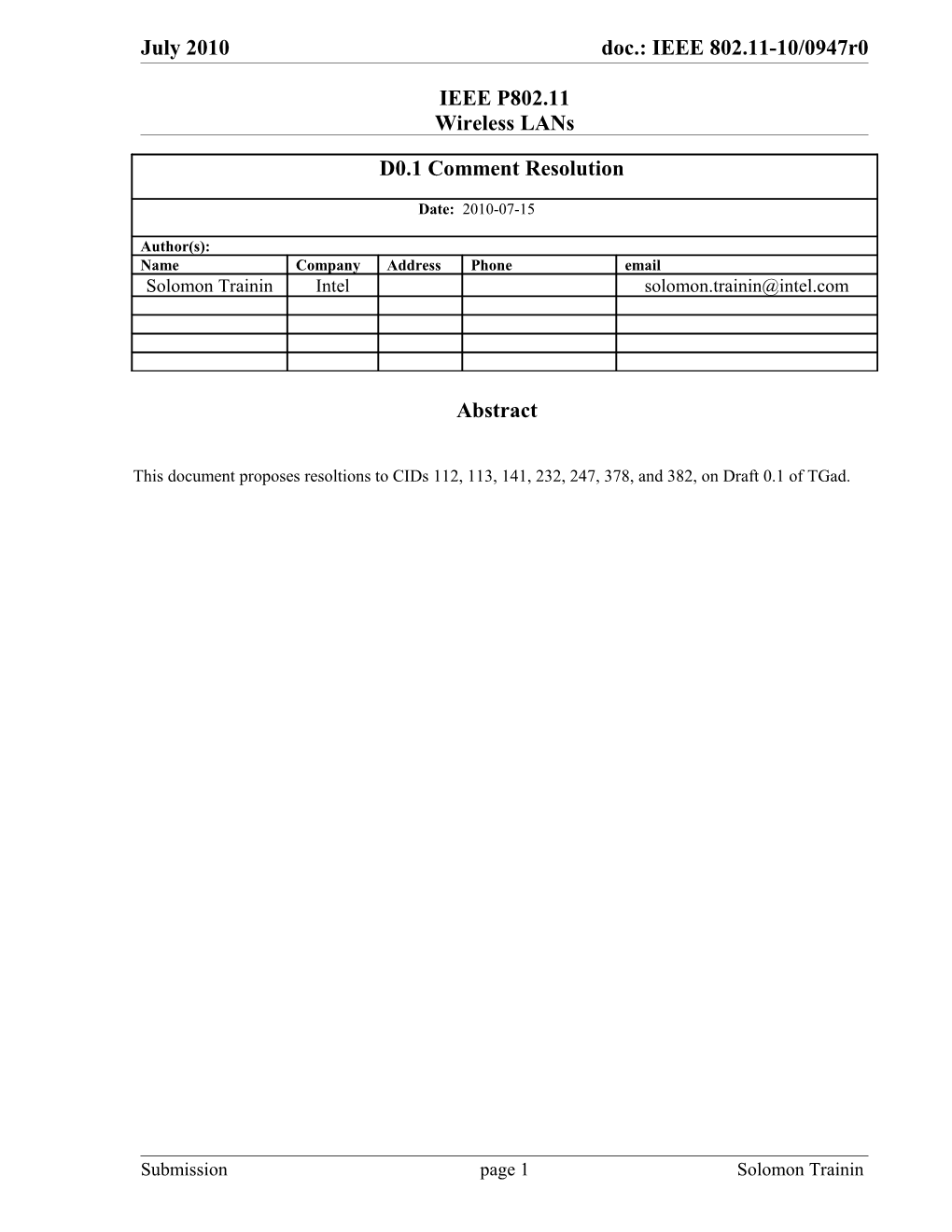 Editor S Instructions: to Resolve the CID 112, 113 Modify the Text As Follows