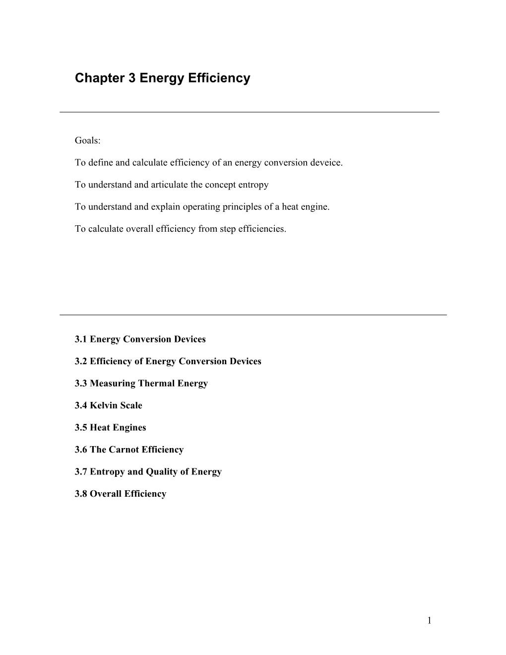 Chapter 3 Energy Efficiency