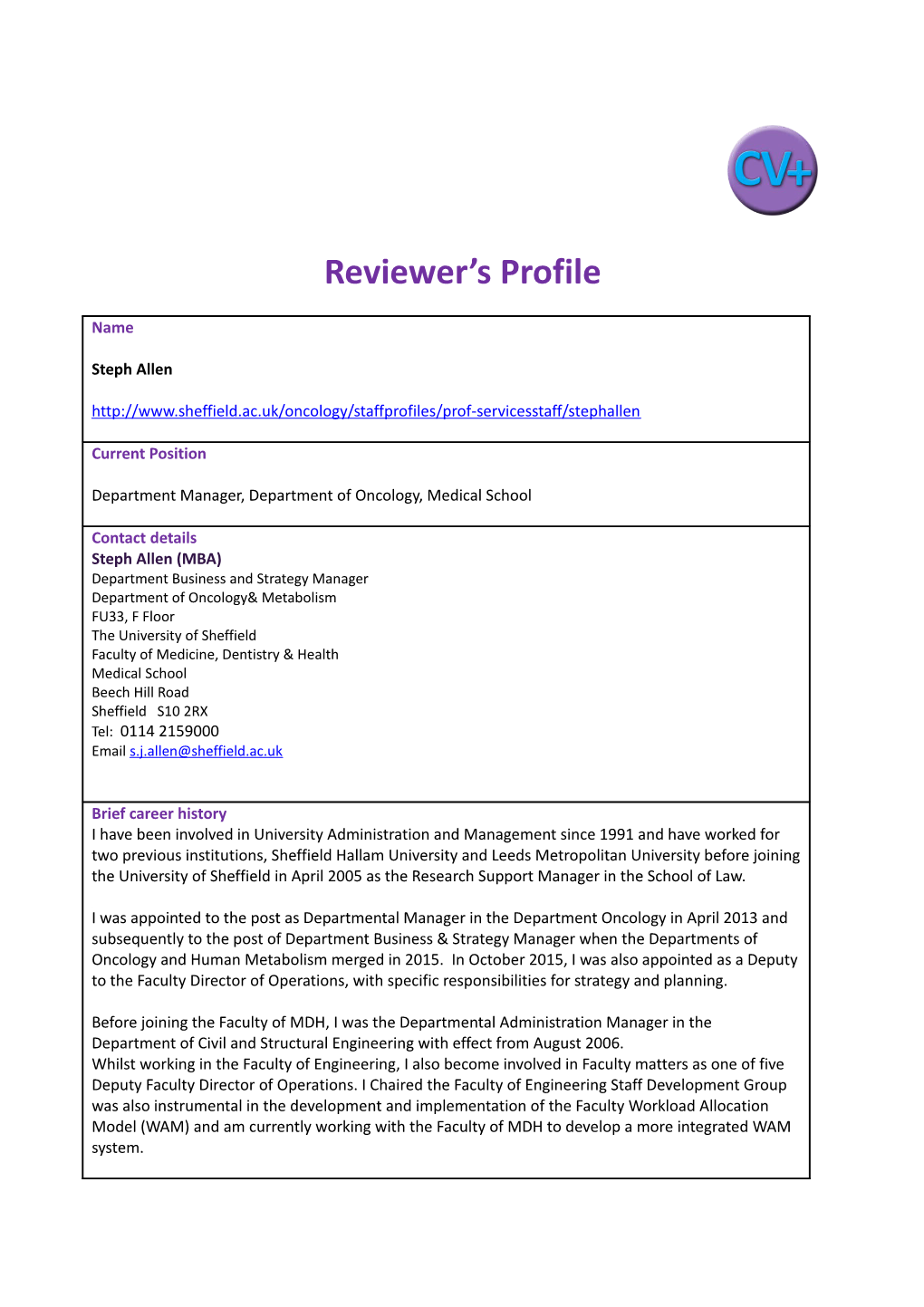 Reviewer S Profile s2