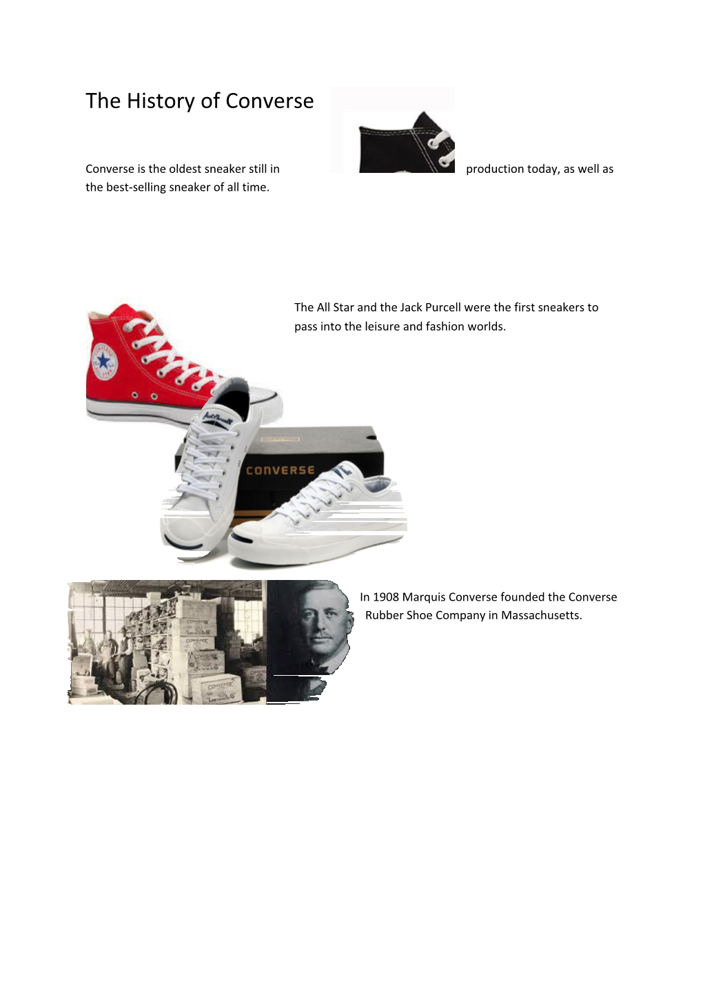 The History of Converse