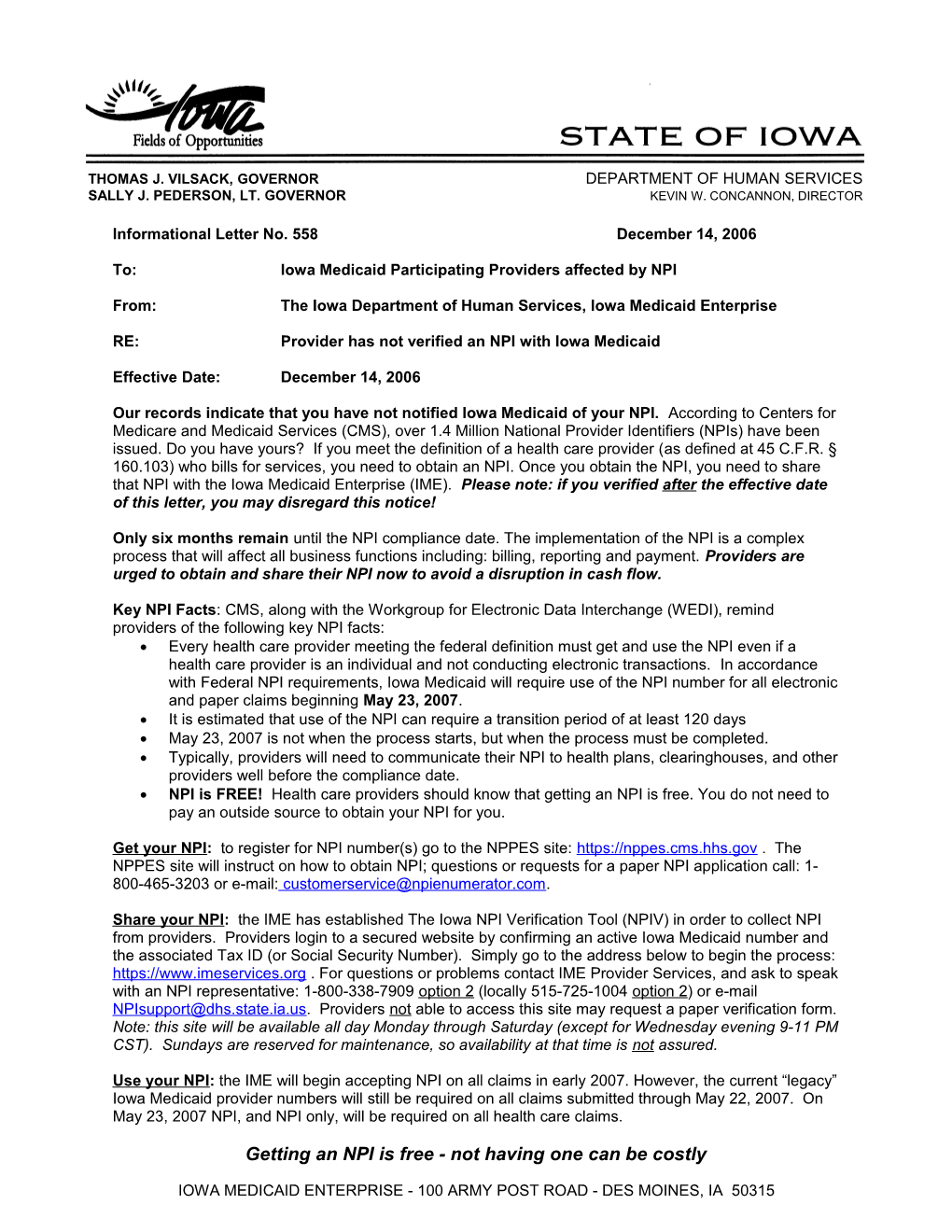 Department of Human Services Letterhead s13