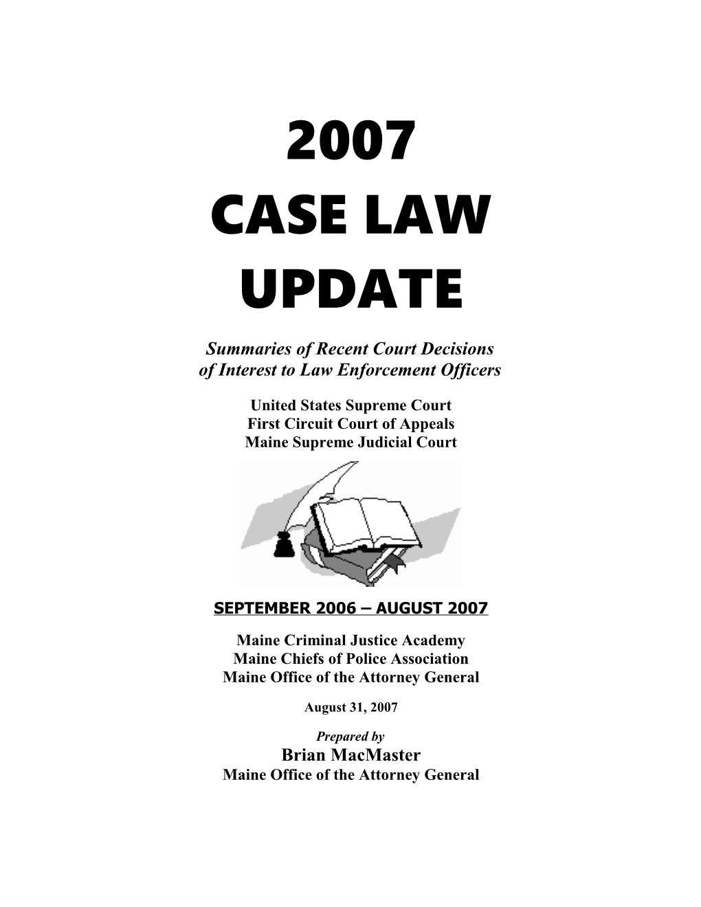 2005 Case Law Update