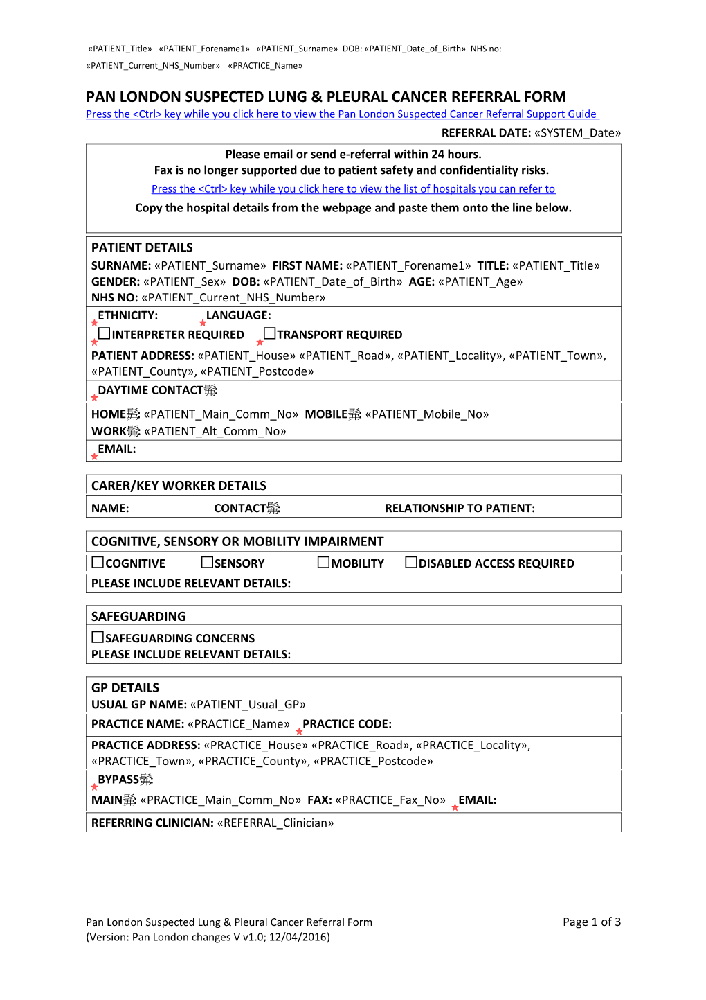 Colorectal 2 Week Referral Form s5