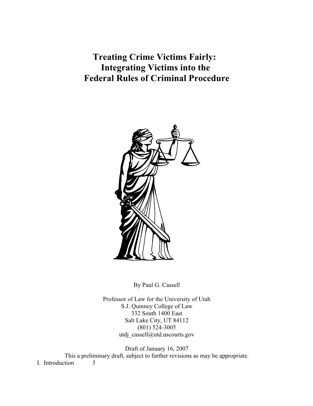 Treating Crime Victims Fairly