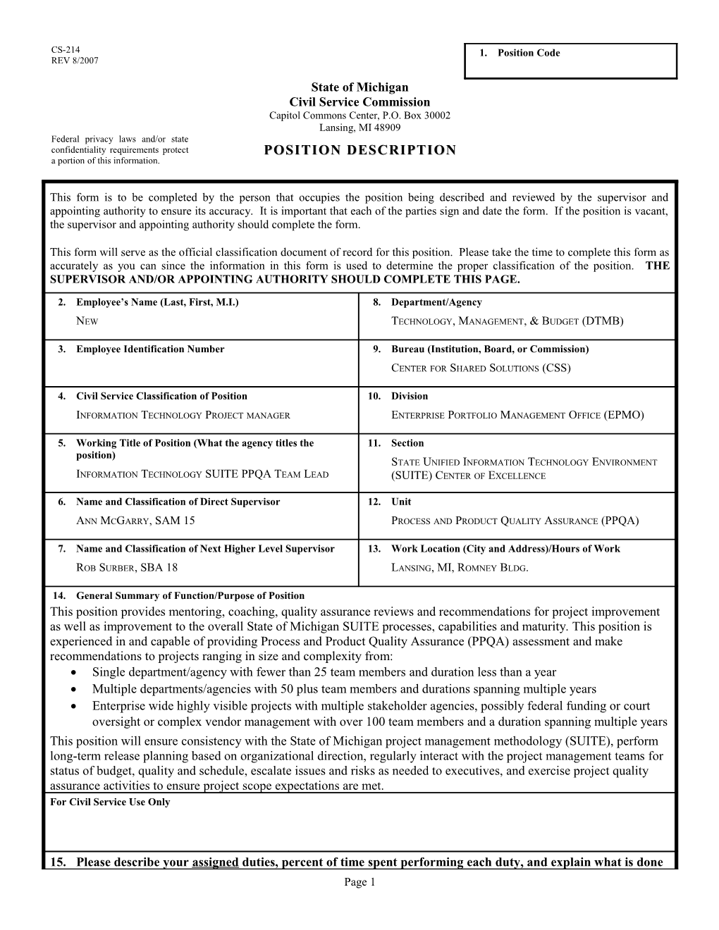 CS-214 Position Description Form s24