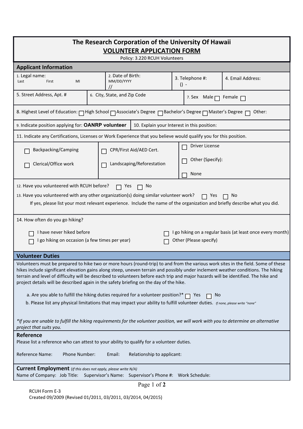 The Research Corporation of the University of Hawaii s1