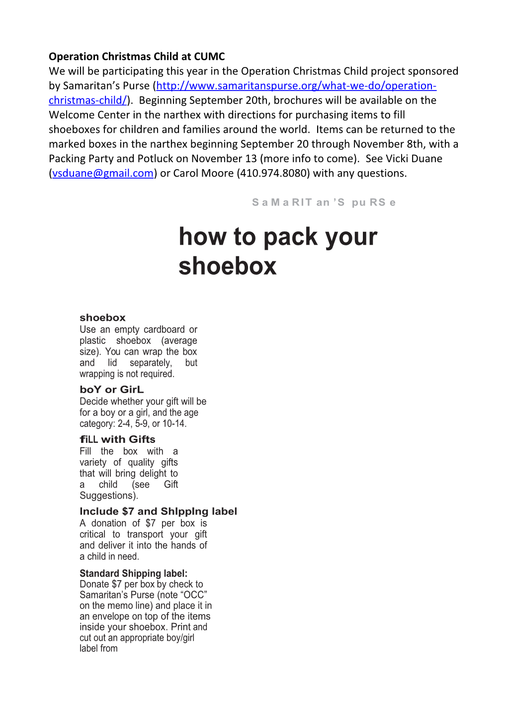 How to Pack Large Print8-29-14.Indd