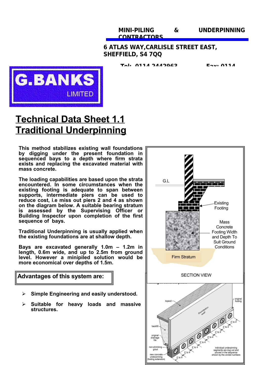 Technical Data Sheet 1.1