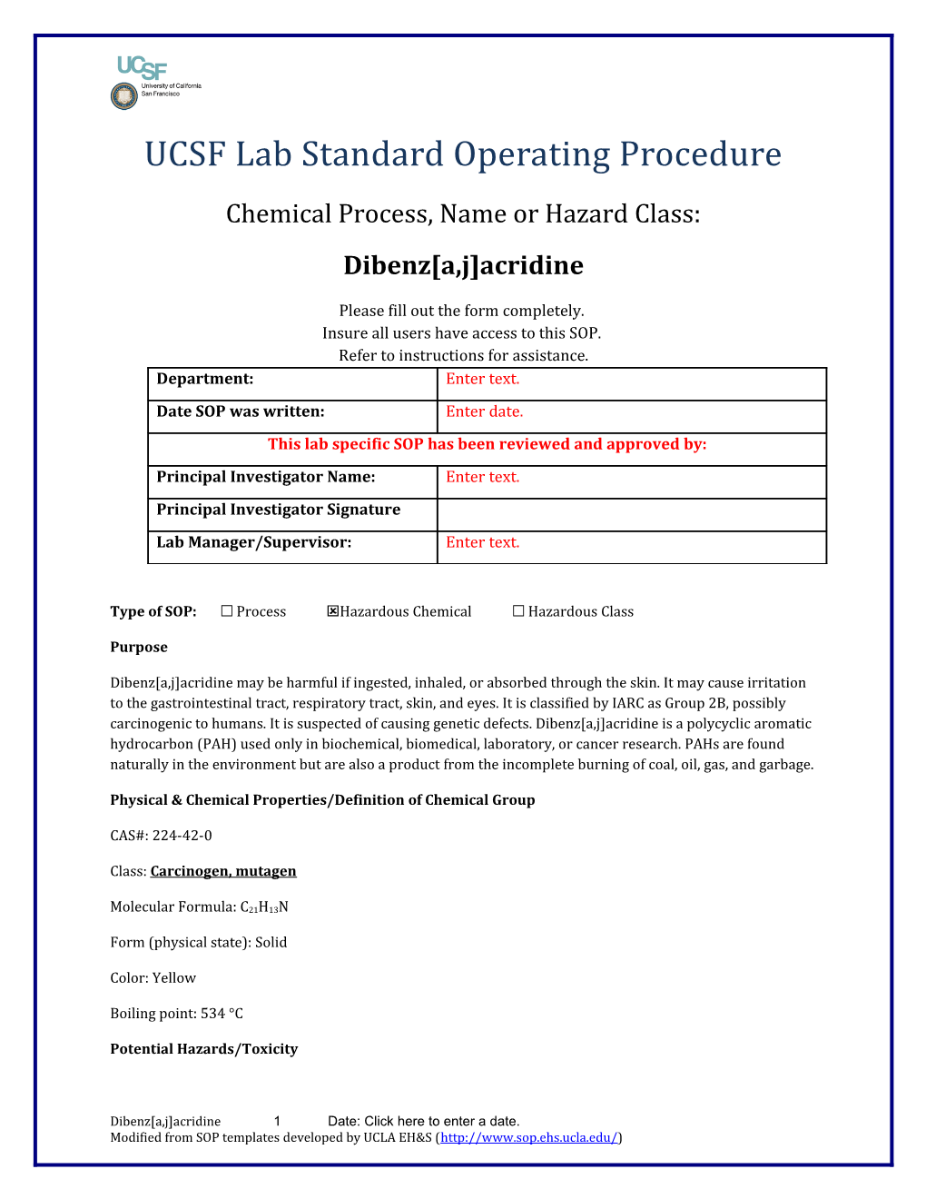 UCSF Lab Standard Operating Procedure s46