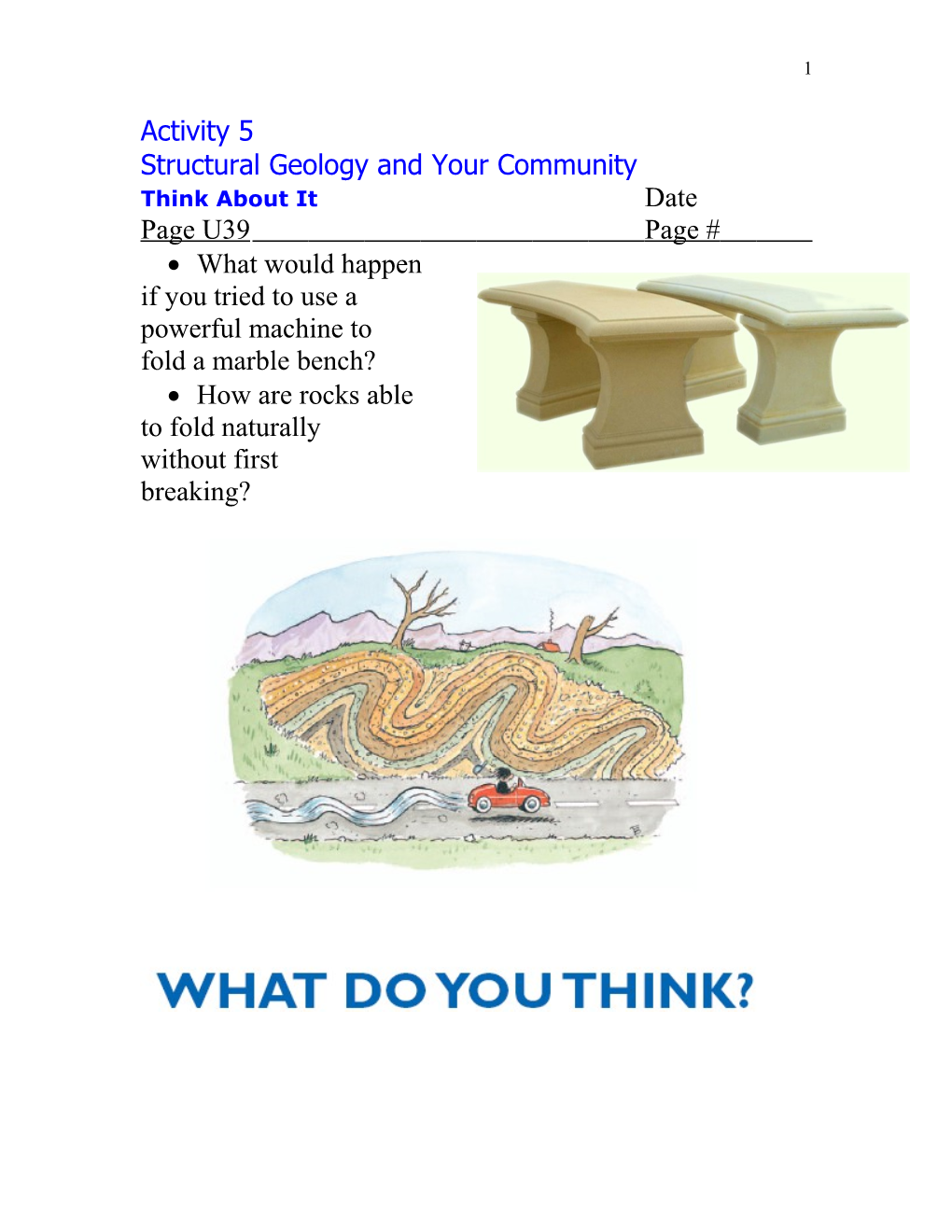 Structural Geology And