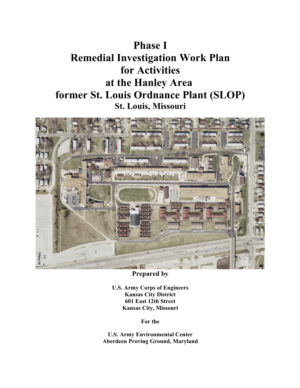 Remedial Investigation Work Plan