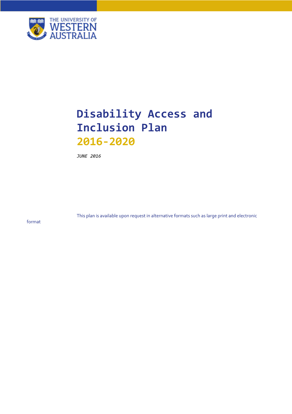 Disability Access and Inclusion Plan s1