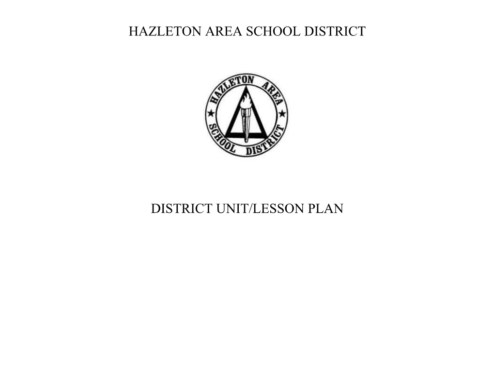 Hazleton Area School District s1