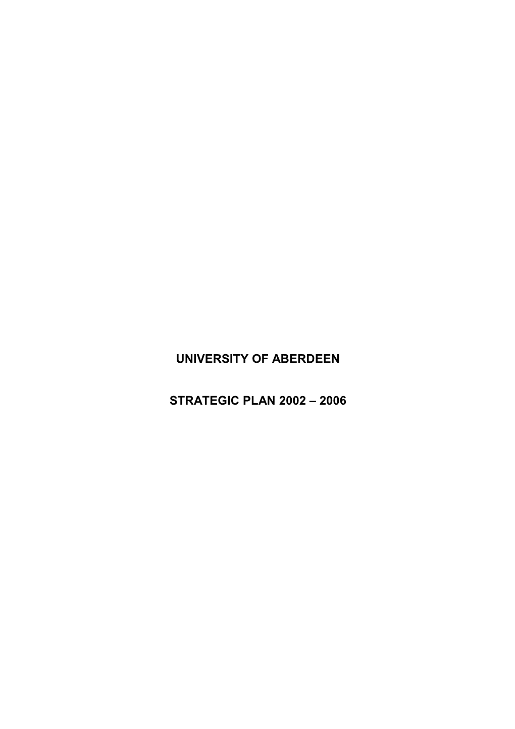 University of Aberdeen s1