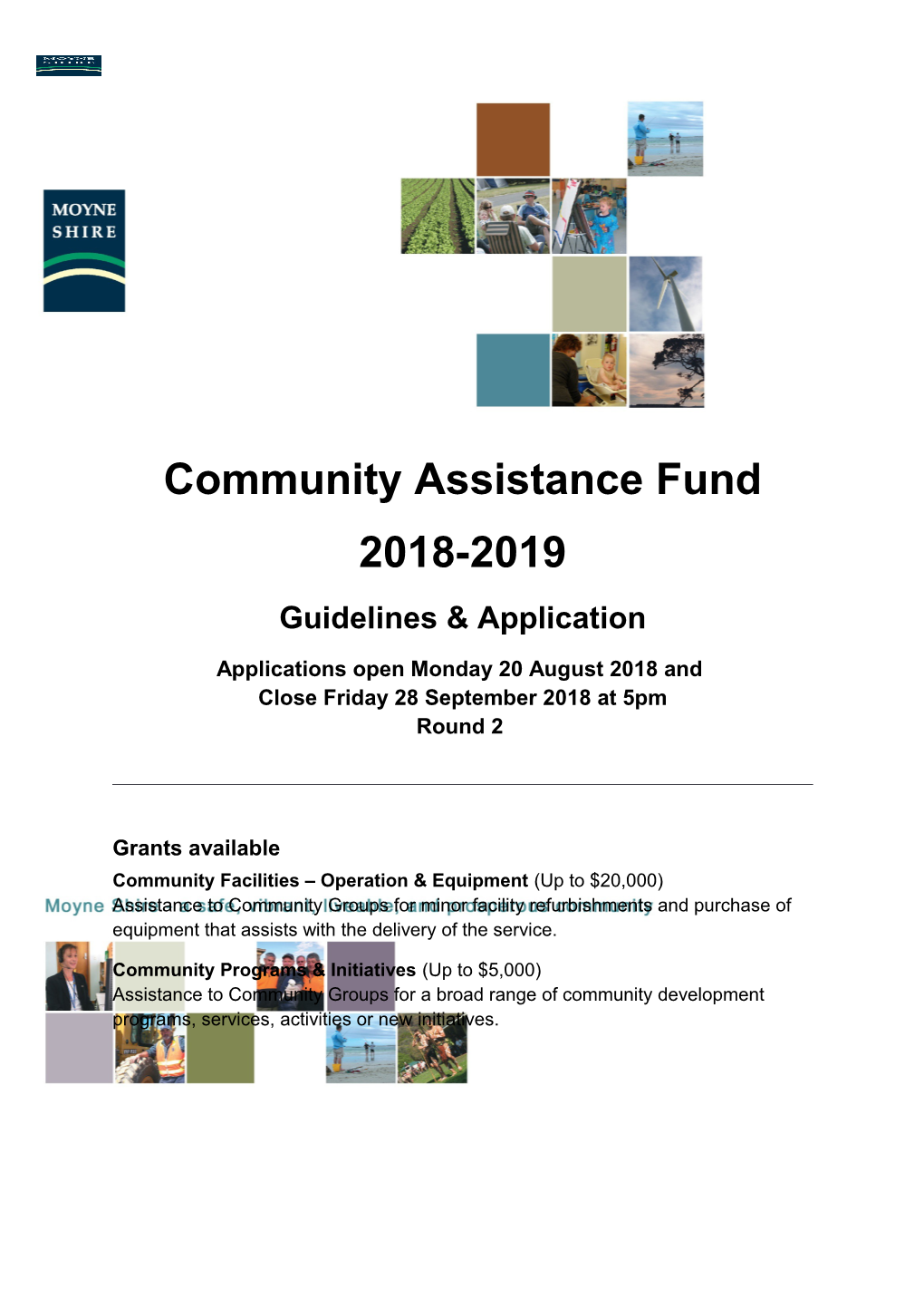 Community Assistance Fund