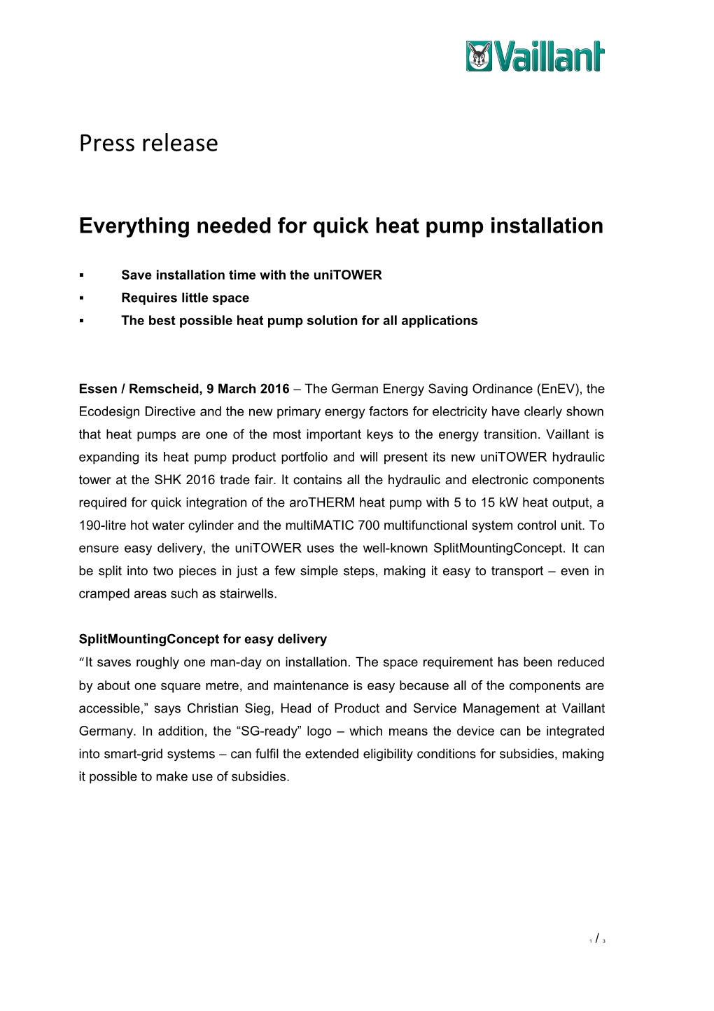 Everything Needed for Quick Heat Pump Installation
